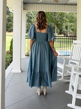 Load image into Gallery viewer, BEFORE I GO DRESS - SLATE BLUE