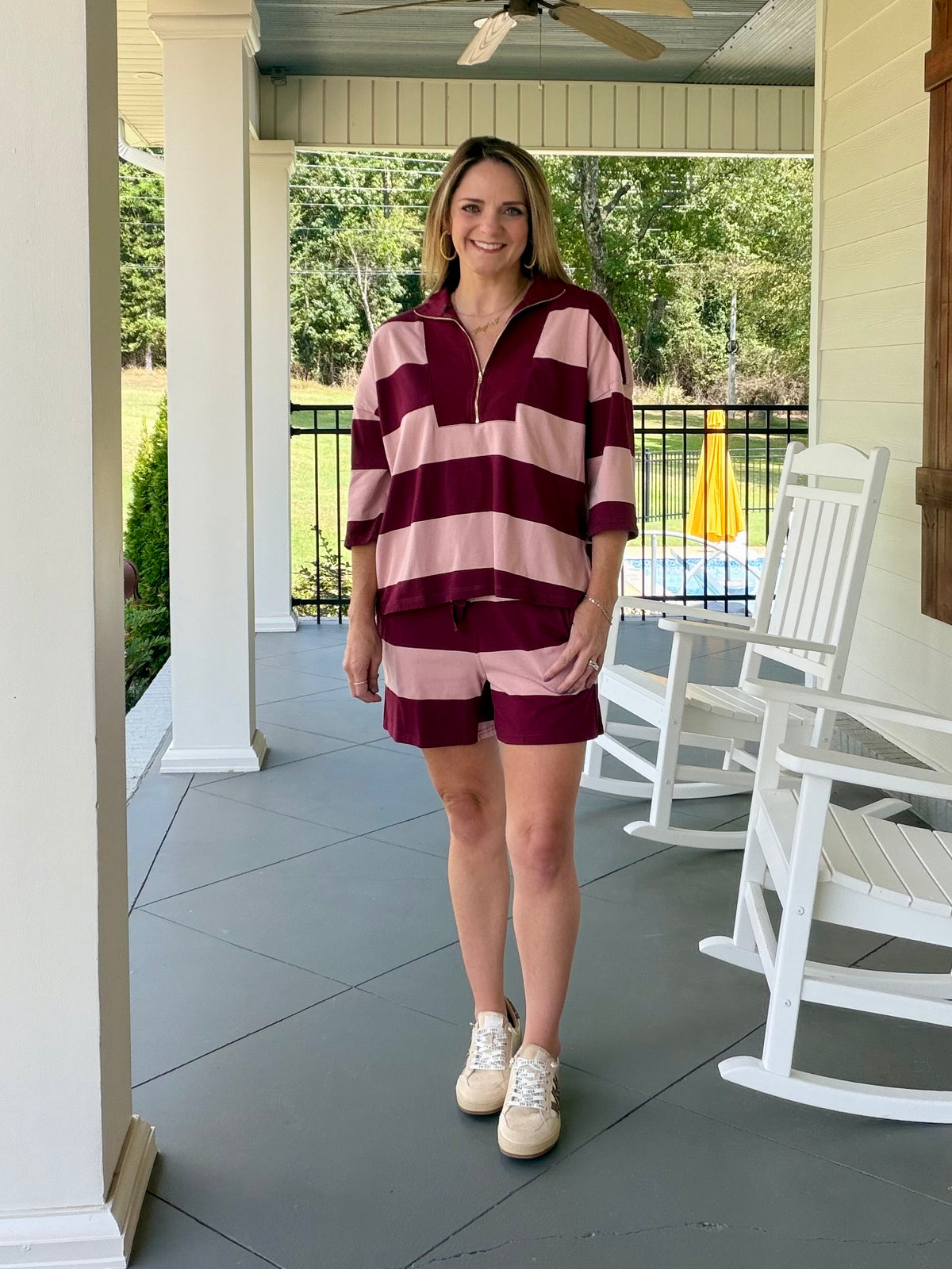 ALWAYS A GO SET - BURGUNDY MIX