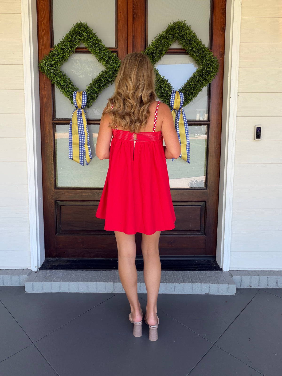 CAN YOU FEEL IT DRESS - RED