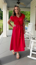 Load image into Gallery viewer, ITS GOING DOWN DRESS - RED

