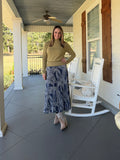 NEVER FAILS ME SKIRT - NAVY