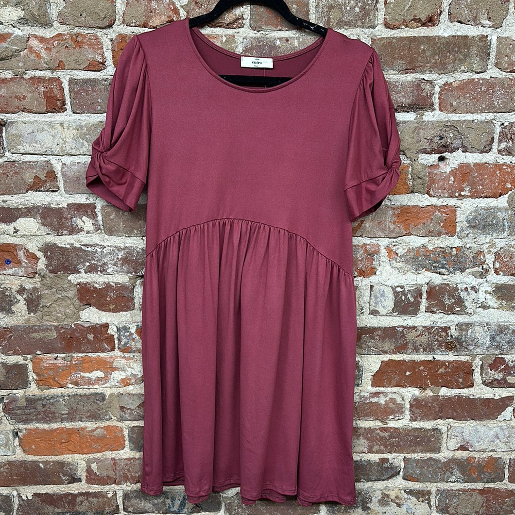 BE THE BEST YOU DRESS - MARSALA