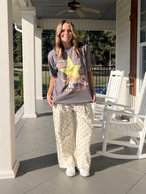 Load image into Gallery viewer, Chase The Feeling Leopard Graphic Tee - Charcoal
