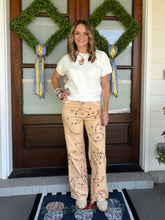 Load image into Gallery viewer, Poppy &amp; Pine - Football Plays Tan Jeans
