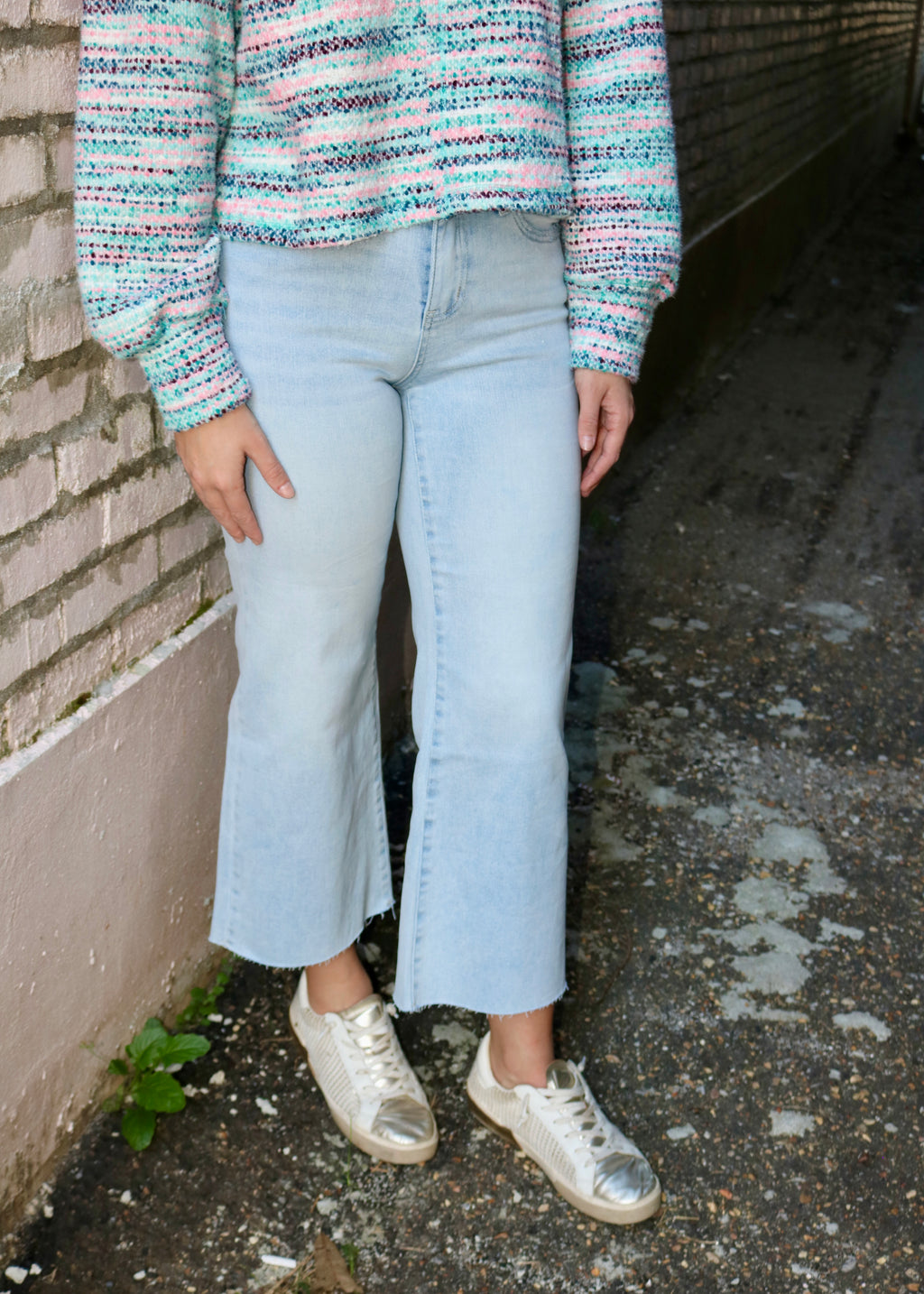 PICK ME FIRST JEANS - LT WASH