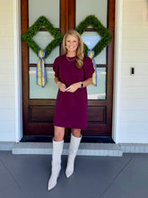 Load image into Gallery viewer, CAN YOU HANG DRESS -MAROON
