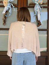 Load image into Gallery viewer, TAKE ME WITH YOU CARDIGAN - NATURAL
