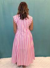Load image into Gallery viewer, STUCK WITH ME DRESS - PINK/WHITE
