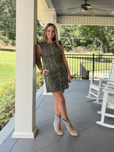 Load image into Gallery viewer, CLEAR THE PATH DRESS - OLIVE
