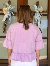 Load image into Gallery viewer, TALKING OUT LOUD TOP - LAVENDER
