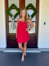 Load image into Gallery viewer, CAN YOU FEEL IT DRESS - RED
