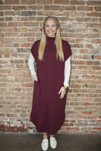 Load image into Gallery viewer, WHO ARE YOU DRESS - MAROON
