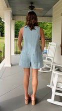 Load image into Gallery viewer, TRY YOUR BEST ROMPER - LT DENIM
