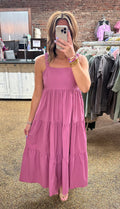 RUNNING IN CIRCLES DRESS - ROSE