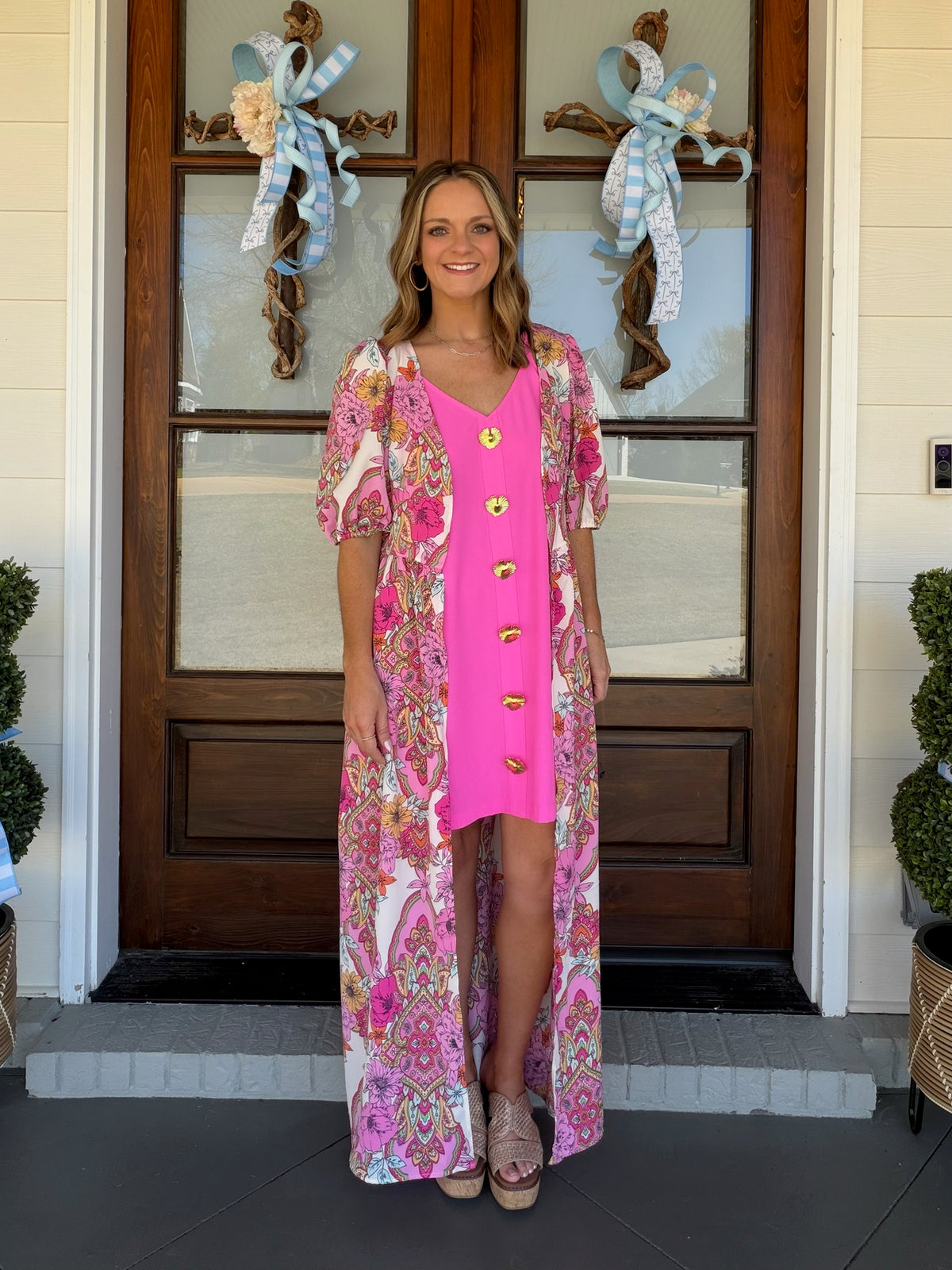 TAKE ABOUT IT DRESS - PINK