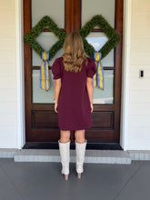 Load image into Gallery viewer, CAN YOU HANG DRESS -MAROON

