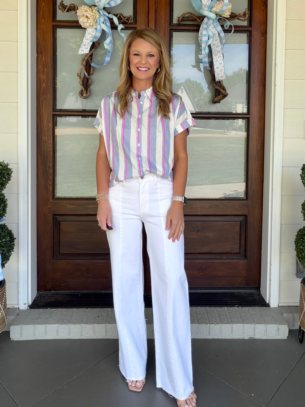 FIRST OF ALL JEANS - WHITE