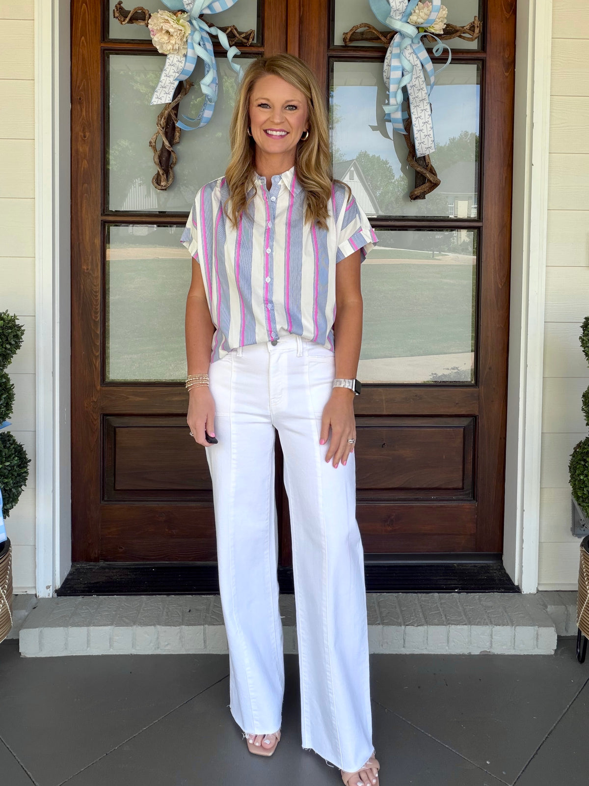 FIRST OF ALL JEANS - WHITE