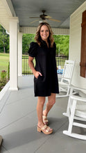 Load image into Gallery viewer, EASY DOES IT DRESS - BLACK
