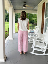 Load image into Gallery viewer, WITH ALL MY LOVE JEANS - PINK STRIPE
