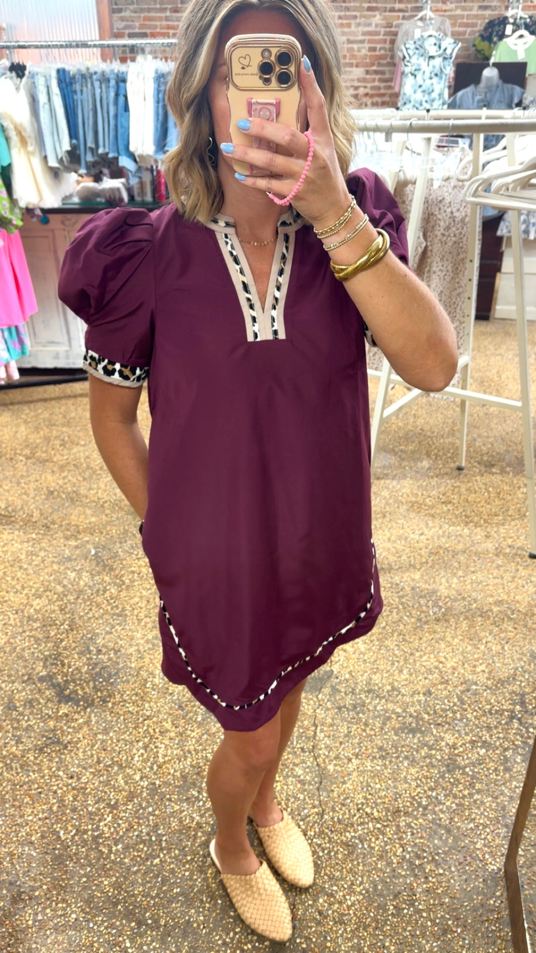 LET ME HEAR YOU DRESS - MAROON
