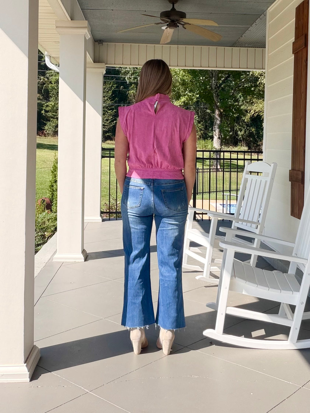 PLAY IT FOR ME TOP - PINK