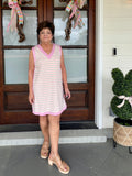 KNOCK ABOUT DRESS. - PINK MIX