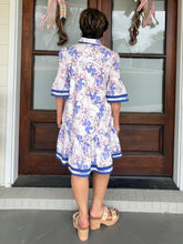 Load image into Gallery viewer, FEELING BETTER NOW DRESS - LILAC/BLUES

