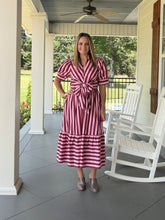 Load image into Gallery viewer, KEEPING UP DRESS - PINK/WINE
