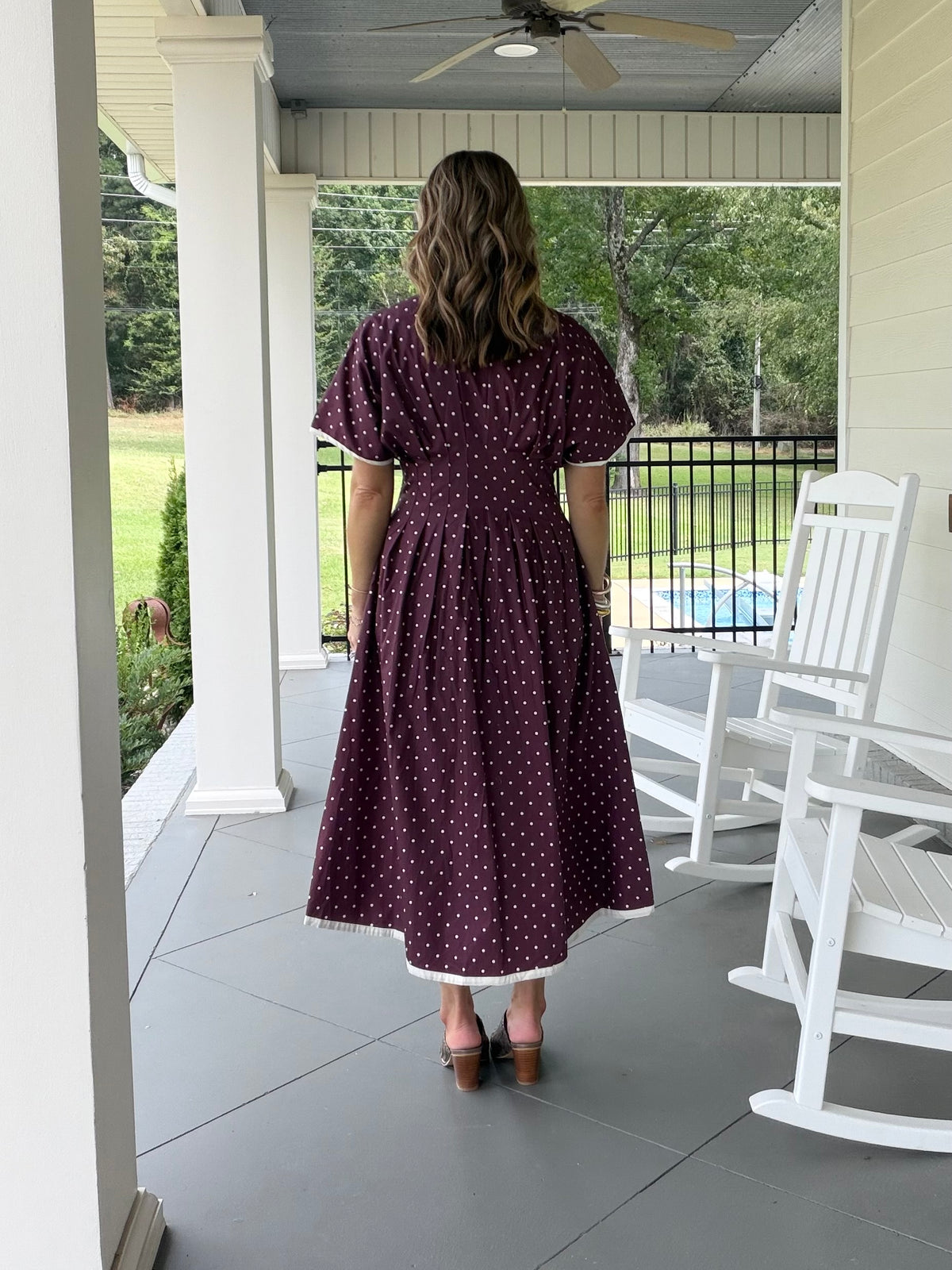 WHAT YOU KNOW DRESS - PLUM