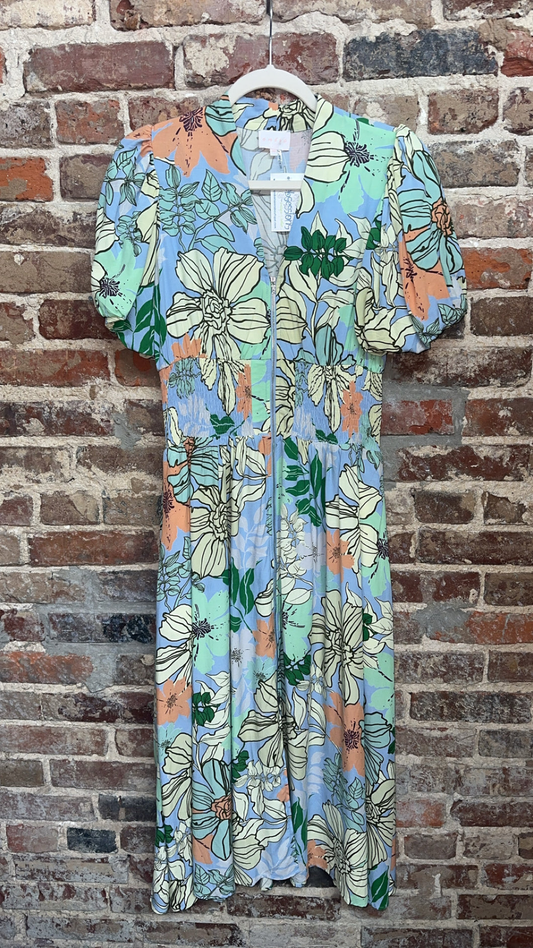 REAL GOOD TIME DRESS - BLUE