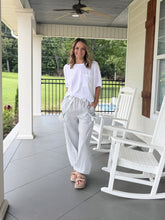 Load image into Gallery viewer, TAKING IT EASY PANTS - DENIM STRIPE

