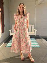 Load image into Gallery viewer, STANDING ALONE DRESS - PINK MIX
