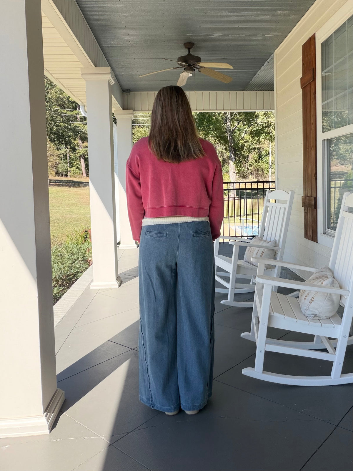 SAFE AS IS CARDIGAN - RED