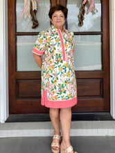 Load image into Gallery viewer, CALL ME UP DRESS - CORAL MIX
