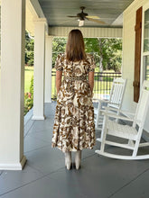 Load image into Gallery viewer, THINKING OF YOU DRESS - BROWN MIX
