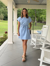 Load image into Gallery viewer, FEEL LIKE YOU DO DRESS - SKY BLUE
