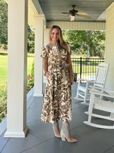 Load image into Gallery viewer, THINKING OF YOU DRESS - BROWN MIX
