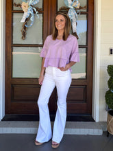 Load image into Gallery viewer, TALKING OUT LOUD TOP - LAVENDER
