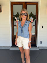 Load image into Gallery viewer, TRY YOUR BEST TOP - DENIM
