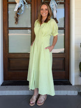 Load image into Gallery viewer, GIVING JOY DRESS - LIME
