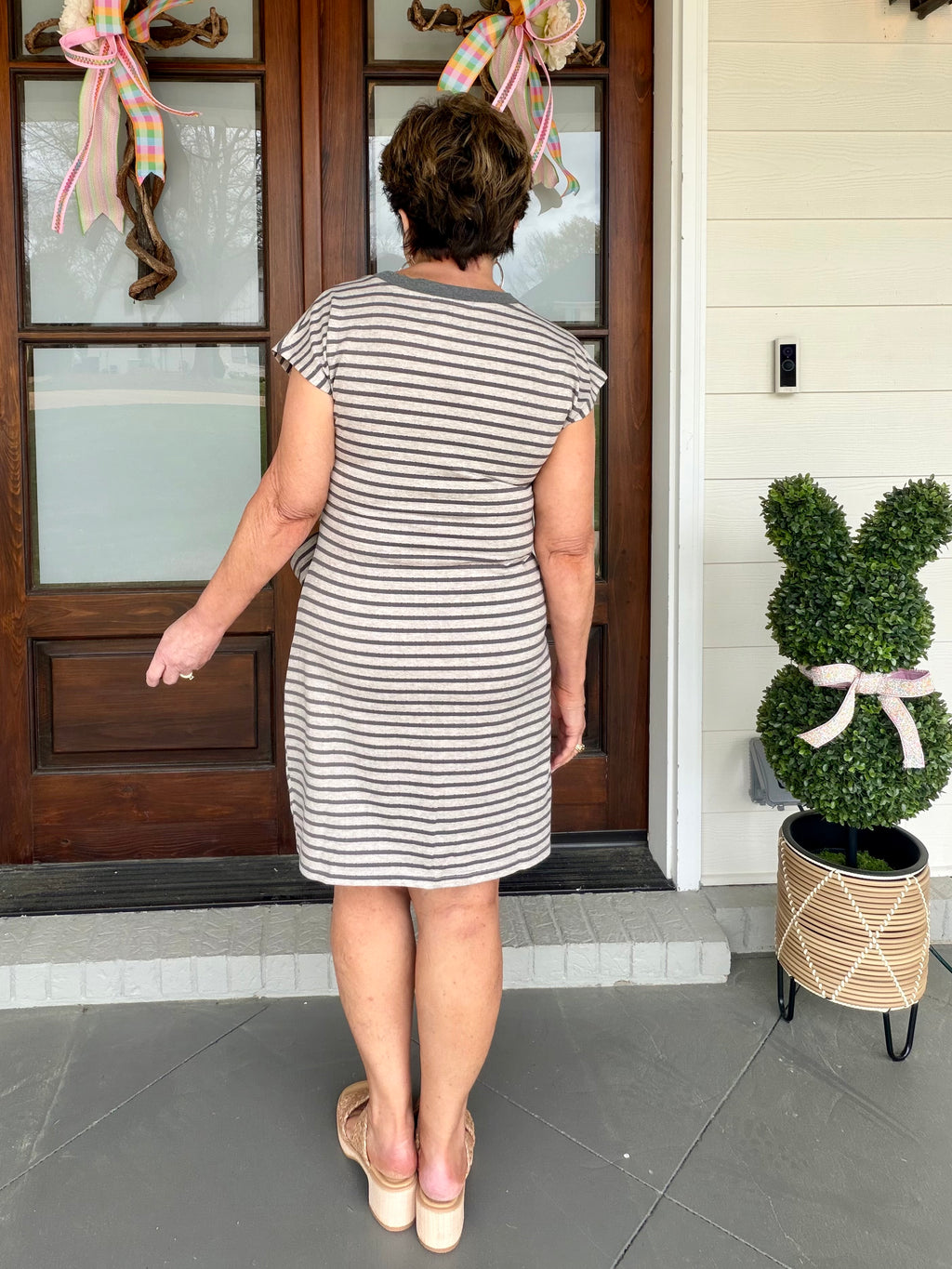 SIMPLE DOES IT DRESS - GREY