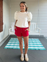 Load image into Gallery viewer, PLAY THE PART SHORTS - RED

