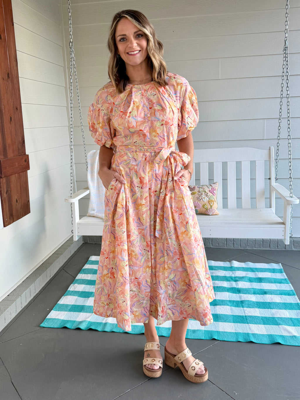 LOVING LIFE DRESS - PEACH
