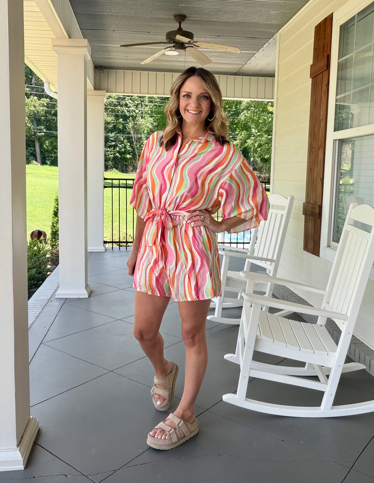 ALL THE WAY ROMPER - MULTI