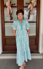 Load image into Gallery viewer, WAITING FOR YOU DRESS - BLUES/GREEN
