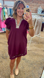 LET ME HEAR YOU DRESS - MAROON