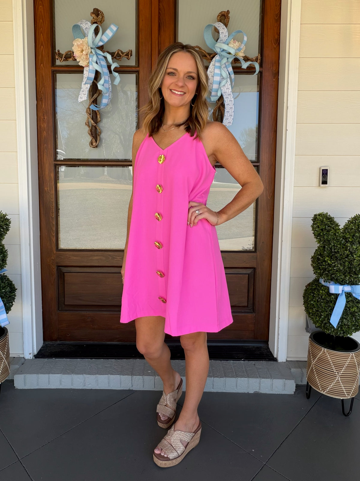 TAKE ABOUT IT DRESS - PINK