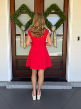 Load image into Gallery viewer, SEAMINGLY GOOD TIME DRESS - RED

