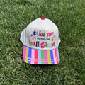 TAKE ME OUT TO THE BALLGAME HAT